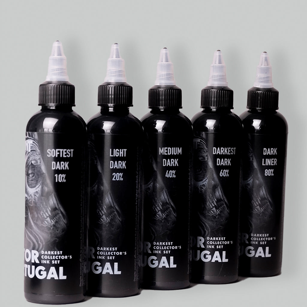 Victor Portugal Darkest Ink Set 4 oz – Radiant Colors
