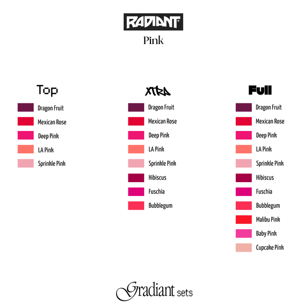 Pink - Gradiant Set 1oz