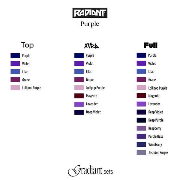 Purple - Gradiant Set 1oz