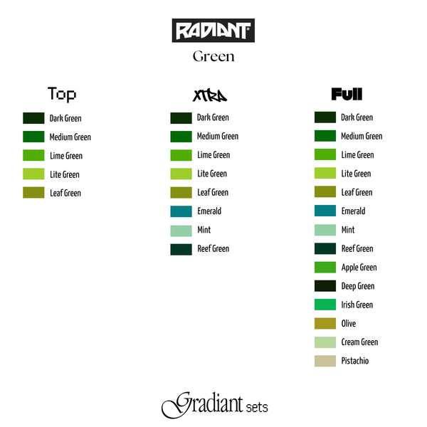 Green - Gradiant Set 1oz