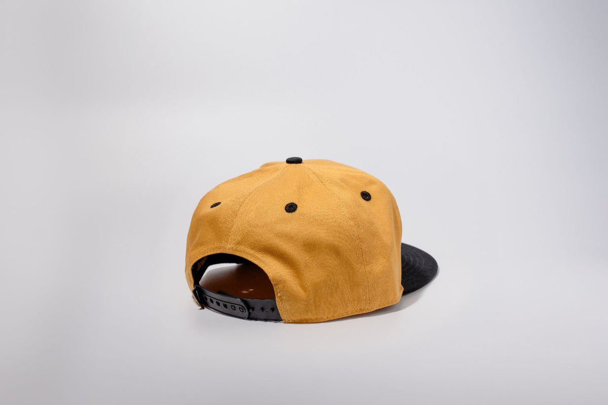 Black & Yellow Radiant Snapback